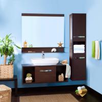 Мебель для ванной Бриклаер Куба 120 венге