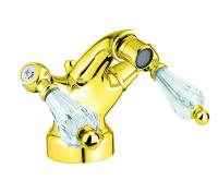 Смеситель для биде Fiore Gioielli Swarovski® 08OO0632, золото