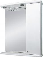 Зеркало-шкаф Misty Астра 55 с подсветкой, белый R