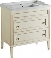 Тумба под раковину Caprigo Albion Promo 80 bianco antico с ящиками