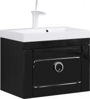 Тумба с раковиной Aqwella 5 stars Инфинити 60 черная