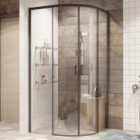 Душевой уголок Ambassador Queen 11011201Black 90x90 см