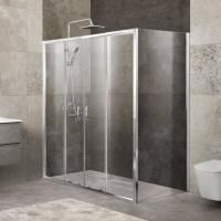 Душевой уголок BelBagno Unique-AH-21-170/200-100-C-Cr