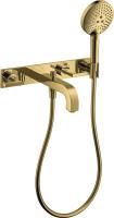 Смеситель для ванны Axor Citterio 39442990 полированное золото