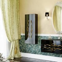 Пенал Clarberg Due Amanti 50 черный, ручки золото