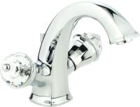 Смеситель для раковины Migliore Korona Crystal 27312 хром