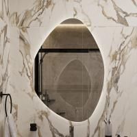 Зеркало Diwo Валдай 70 с подсветкой светодиодной, сенсорный выключатель