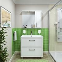 Мебель для ванной Runo Олимпия 80