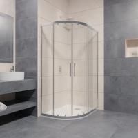 Душевой уголок RGW Passage PA-61 (765-790)х1000х1850 профиль хром, стекло прозрачное