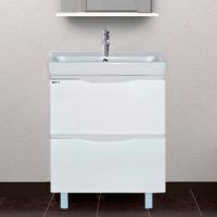 Тумба с раковиной Misty Венера 60 белая