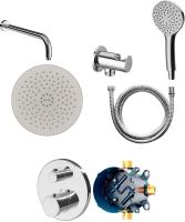 Душевой комплект AM.PM Gem 2 с внутренней частью, с ручным душем