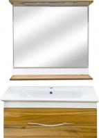 Мебель для ванной Misty Турин 100 подвесная, орех