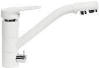 Смеситель для кухни AquaGranitEx C-6040 белый