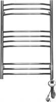 Полотенцесушитель электрический Domoterm Лаура П10 50x80, хром, R Полотенцесушитель электрический Domoterm Лаура П10 50x80, хром, R