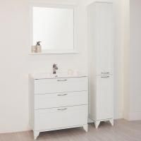 Мебель для ванной Aquaton Леон 80Н дуб белый