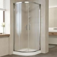 Душевой уголок Vegas Glass ZS 80 08 02 профиль глянцевый хром, стекло шиншилла