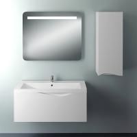 Мебель для ванной 1MarKa Этюд 100П белый глянец