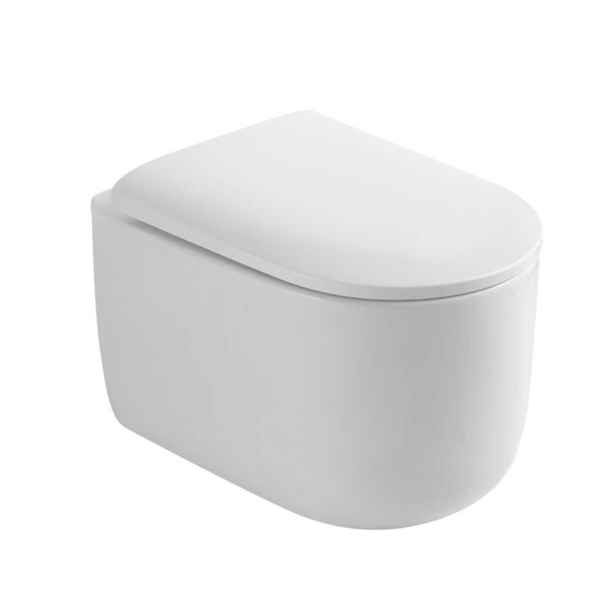 Унитаз подвесной Boheme Flow 969-SET-MW с сидением