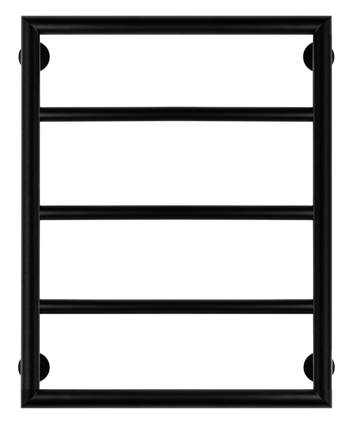 Полотенцесушитель электрический Secado Парма 2 60/40 L, черный матовый