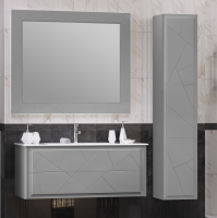 Мебель для ванной Opadiris Луиджи 120 серая