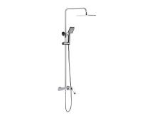 Душевая стойка Bronze de Luxe Quadro LT919, хром