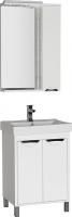 Мебель для ванной Aquanet Гретта 60 2 двери белая