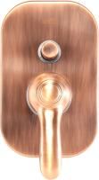 Смеситель для душа Webert Aurora AU860101060 с внутренней частью, медь
