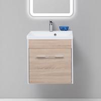 Тумба с раковиной Aquanet Августа 50 дуб сонома
