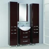 Мебель для ванной Aquaton Ария Н 50 темно-коричневая