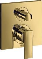 Смеситель для ванны Axor Citterio 39455990 полированное золото