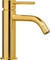 Смеситель для раковины Paffoni Light LIG071HG золото медовое