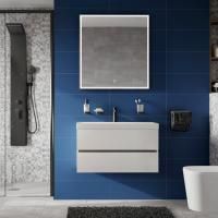 Мебель для ванной Aquanet Rosso 80 белая, дуб рошелье