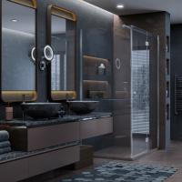 Душевой уголок Ambassador Diamond 12011108R 120x90 см