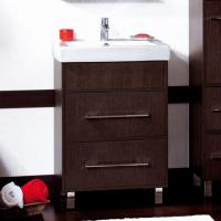 Тумба с раковиной Бриклаер Чили 60/3 венге, напольная