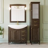 Мебель для ванной ValenHouse Эллина 80 кальяри, фурнитура золото