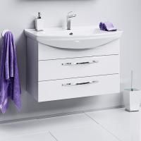 Тумба под раковину Aqwella Allegro 85 с 2 ящиками