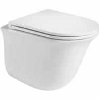 Подвесной унитаз WeltWasser SK Telbach 004 GL-WT белый глянец