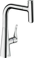 Смеситель для кухни Hansgrohe Metris Select M71 14857000 хром