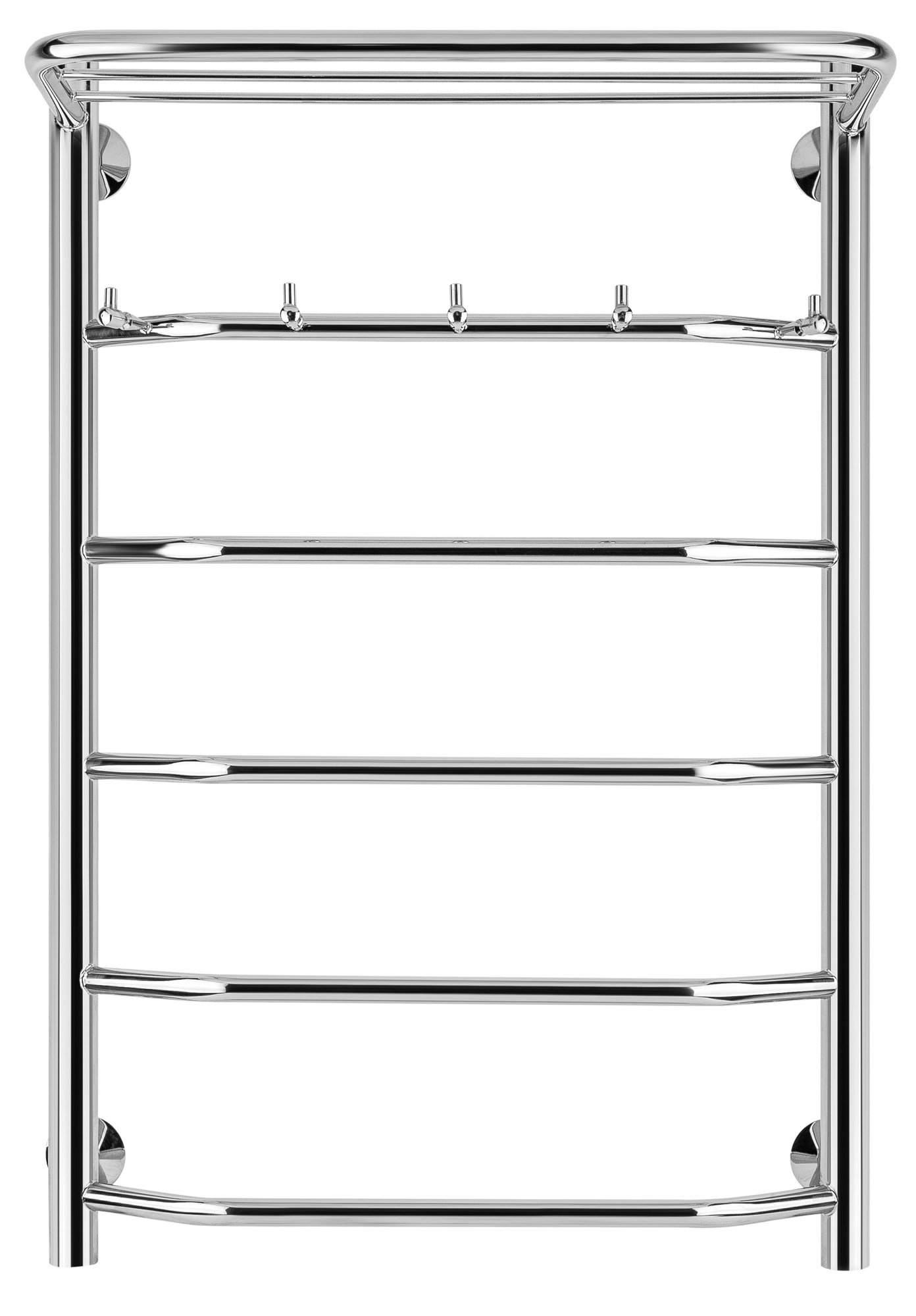 Полотенцесушитель электрический Secado Агата 1 КСП 80/60 R, хром