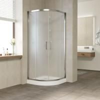 Душевой уголок Vegas Glass ZS TUR NOVO h1900 90 08 10 профиль глянцевый хром, стекло сатин