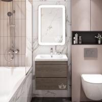 Мебель для ванной Art&Max Family 50, подвесная, Pino Siberia