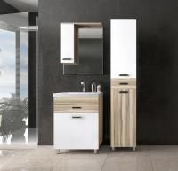 Мебель для ванной Style Line Ориноко 60 с бельевой корзиной, белая, ориноко