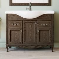 Тумба под раковину ValenHouse Эллина 105 кальяри, фурнитура хром