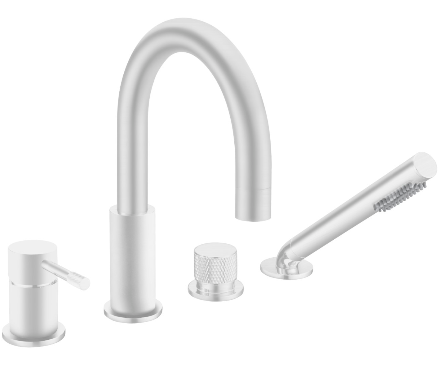 Смеситель на борт ванны Boheme Uno 460-MW