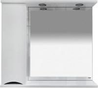 Зеркало-шкаф Misty Элвис 85 L белый