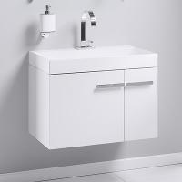 Тумба с раковиной Aqwella Европа 70 белая