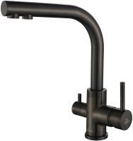 Смеситель для кухни Paulmark Essen 213011-GM вороненая сталь
