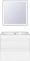 Мебель для ванной Style Line Атлантика 80 Люкс Plus, подвесная, белая
