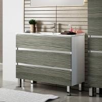 Тумба с раковиной Sanvit Кубэ-3 70, напольная