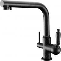 Смеситель для кухни Zorg Sanitary ZR 313 YF-33 черный металл